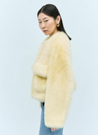Bottega Veneta Shearling Cropped Jacket