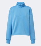 Varley Sian cropped jersey sweatshirt