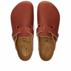 Birkenstock Men's Boston Horween in Ginger Brown