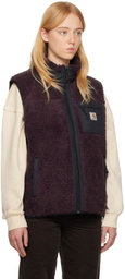 Carhartt Work In Progress Purple Prentis Vest
