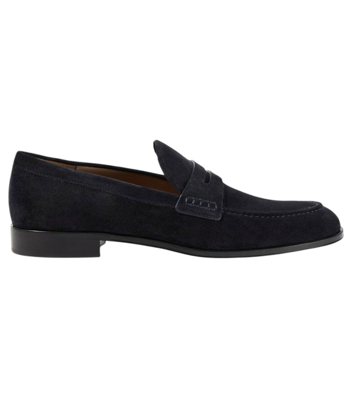 Photo: Gianvito Rossi George suede penny loafers