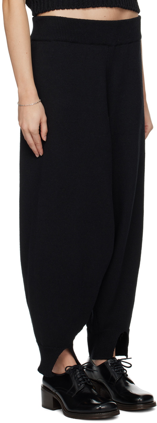 Cordera Black Vented Cuff Lounge Pants