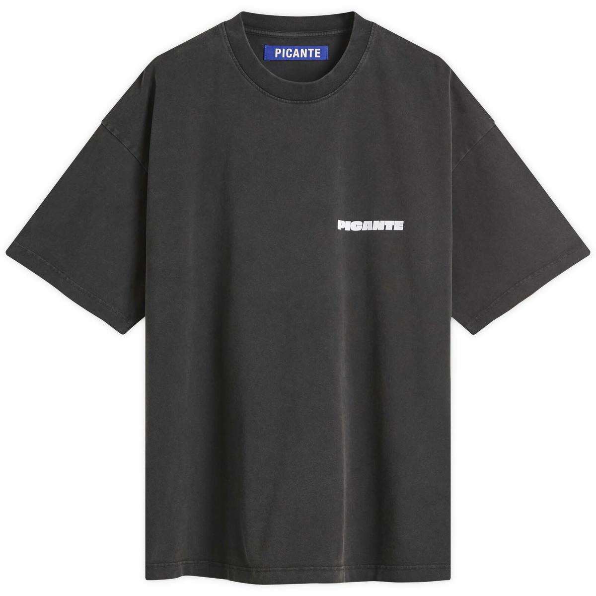 END. X PICANTE Charlie Chilli T-Shirt in Vintage Black