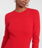 Y/Project Asymmetric jersey maxi dress