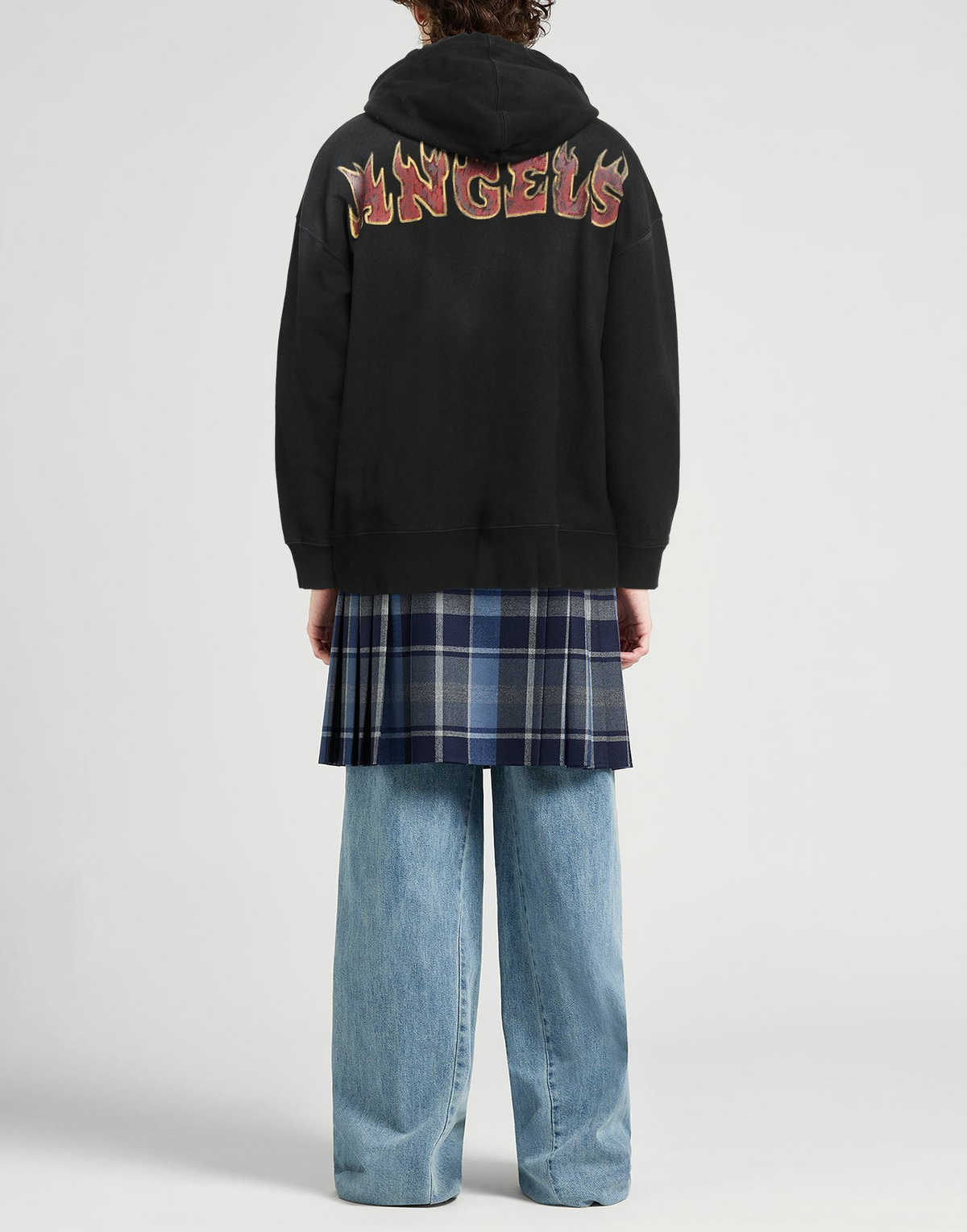 Palm Angels Mens Sweatshirt in Black