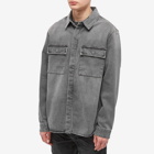 Ksubi Men's Snakebite Denim Overshirt in Black