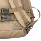Elliker Kiln Hooded Zip-Top Backpack in Sand