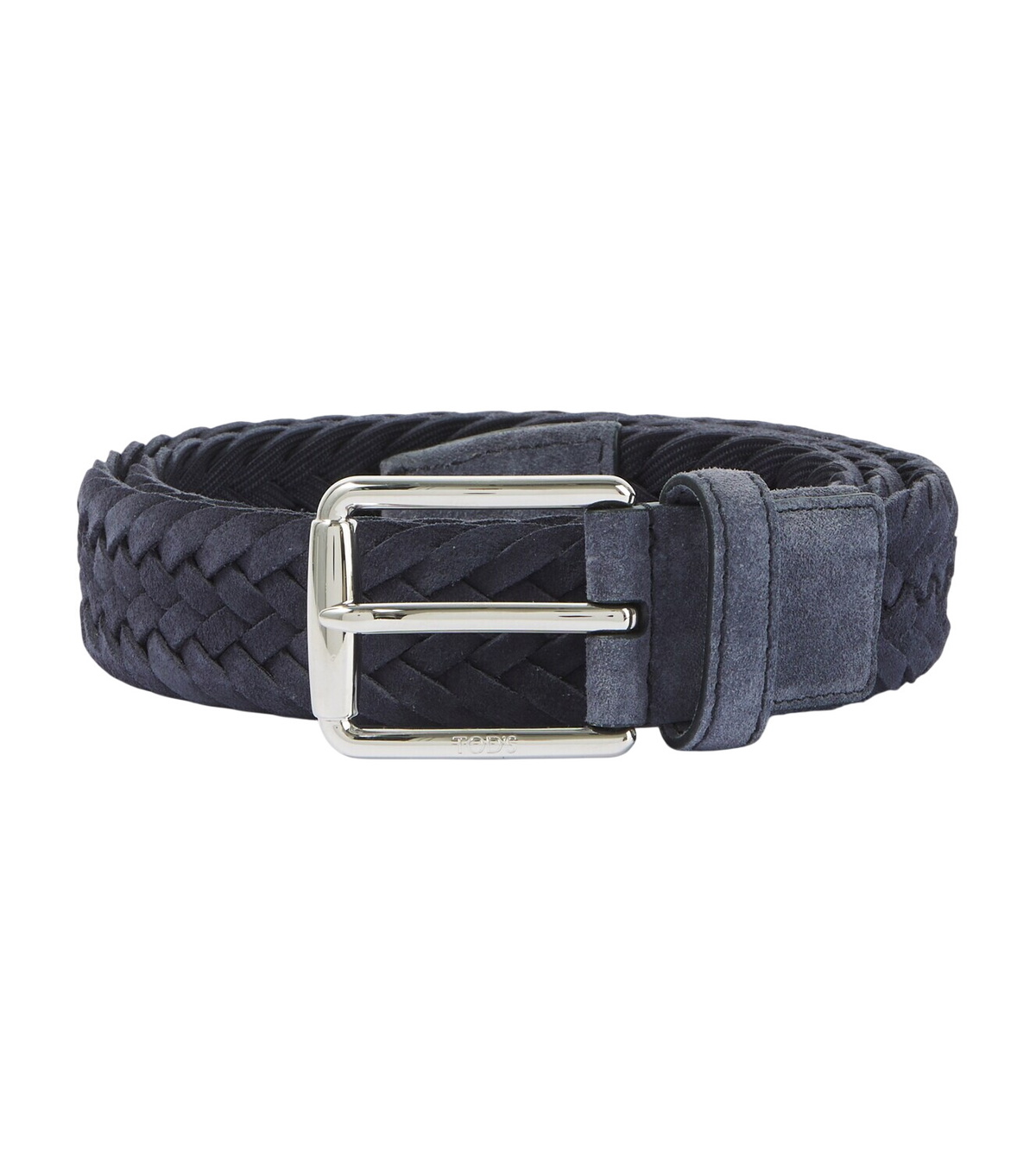 NULLUS Black Silver Filled Knuckles Belt NULLUS