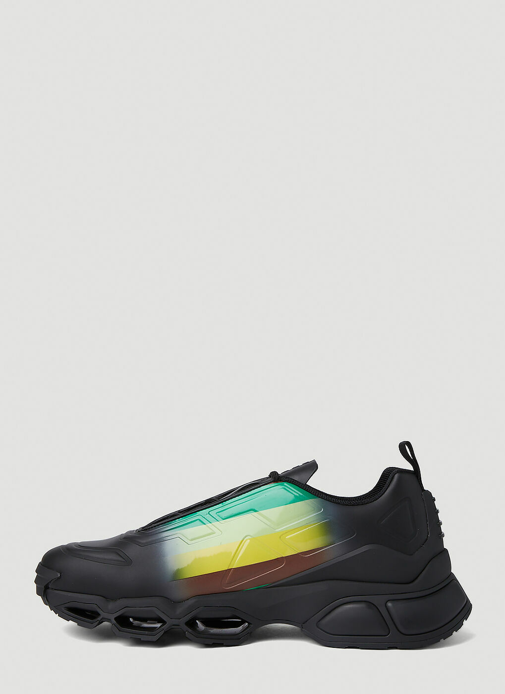 Prada - Collision Cross Sneakers in Black Prada