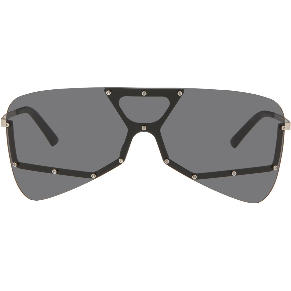 Rick Owens Black Tower Sunglasses