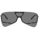 Rick Owens Black Tower Sunglasses