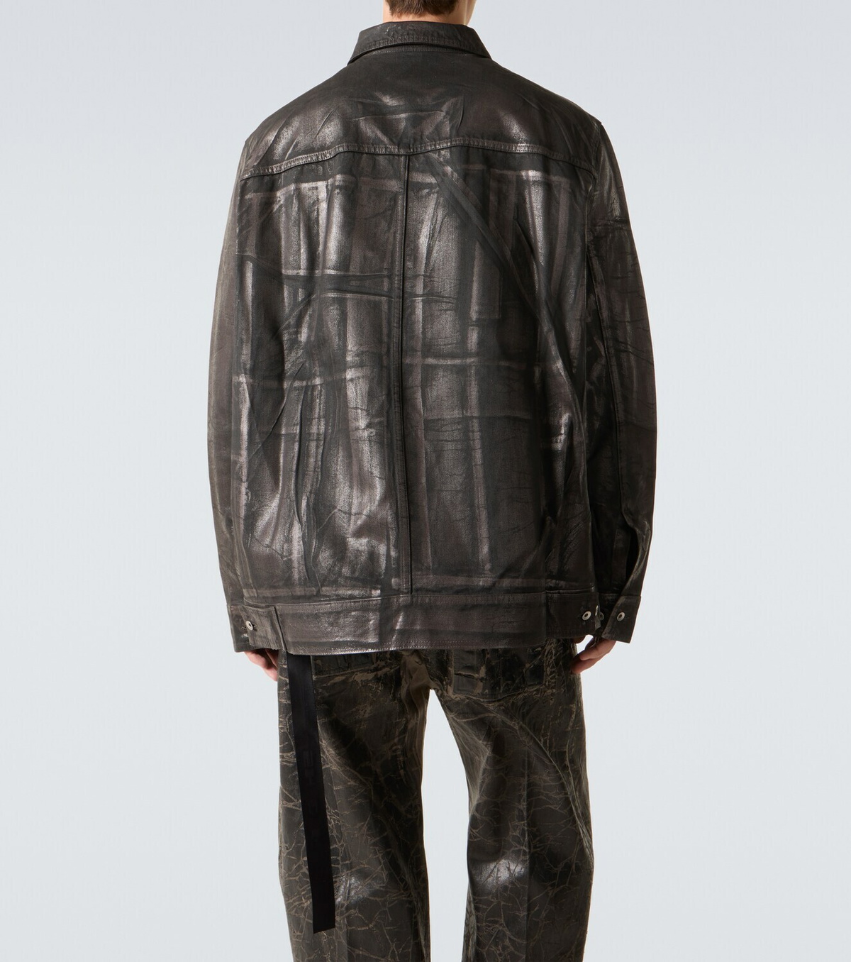 Rick Owens Coated denim jacket