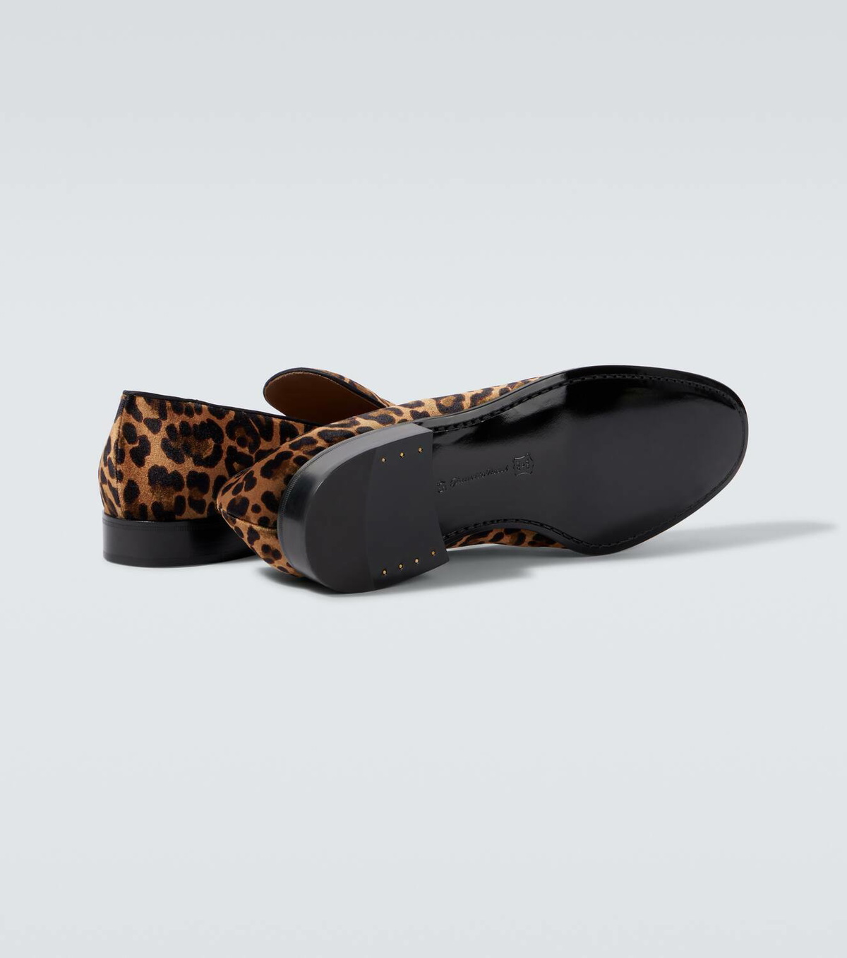 Gianvito Rossi Leopard-print loafers