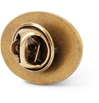 RRL - Logo-Detailed Burnished Gold-Tone Pin - Gold
