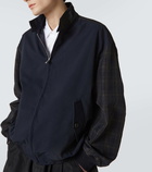Comme des Garçons Homme Linen-blend twill blouson