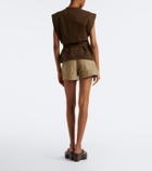 Citizens of Humanity Marcella cotton twill shorts