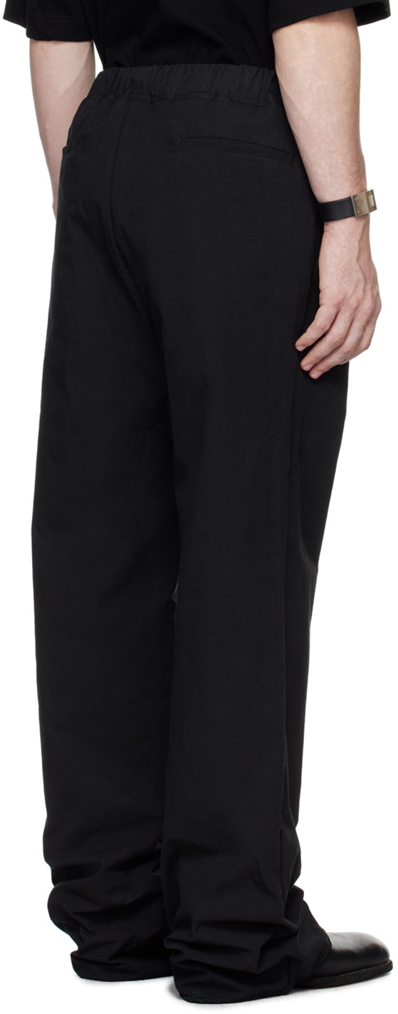 A Diciannoveventitre Black Jord Trousers