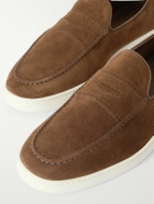 Church's - Peebles Suede Loafers - Brown