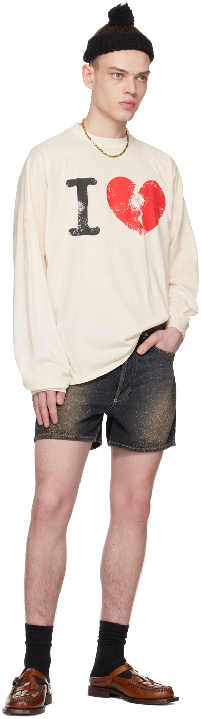 Magliano Off-White 'I Suffer' Long Sleeve T-Shirt Magliano