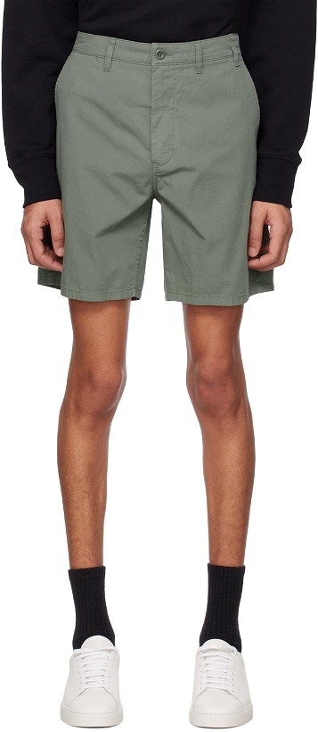 Photo: Norse Projects Green Aros Shorts
