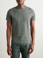 Incotex - Cotton-Jersey T-Shirt - Green