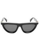 Off-White Sunglasses Women's Off-White Jasper Sunglasses in Black/Grey 
