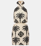 Johanna Ortiz Pintaderas embroidered minidress