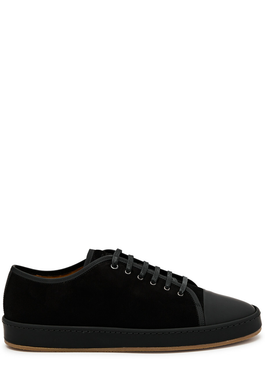 Aurélien Voyager Suede Sneakers Black