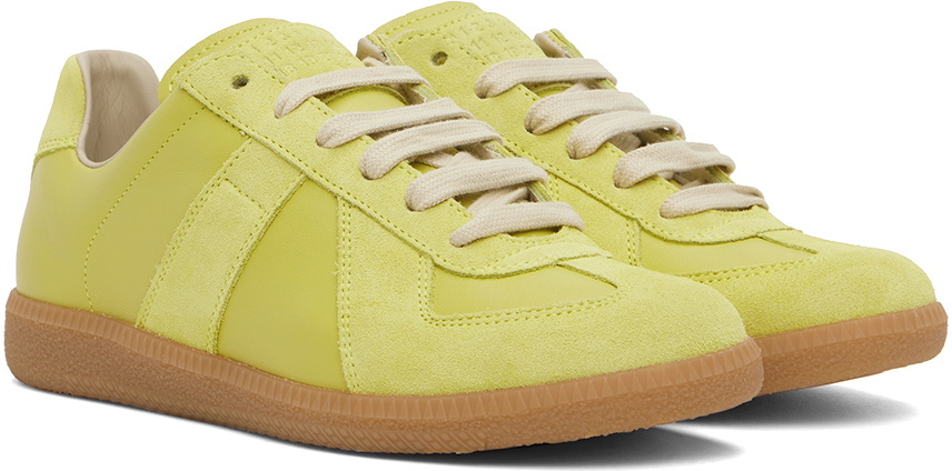 Maison Margiela Yellow Replica Sneakers Maison Margiela