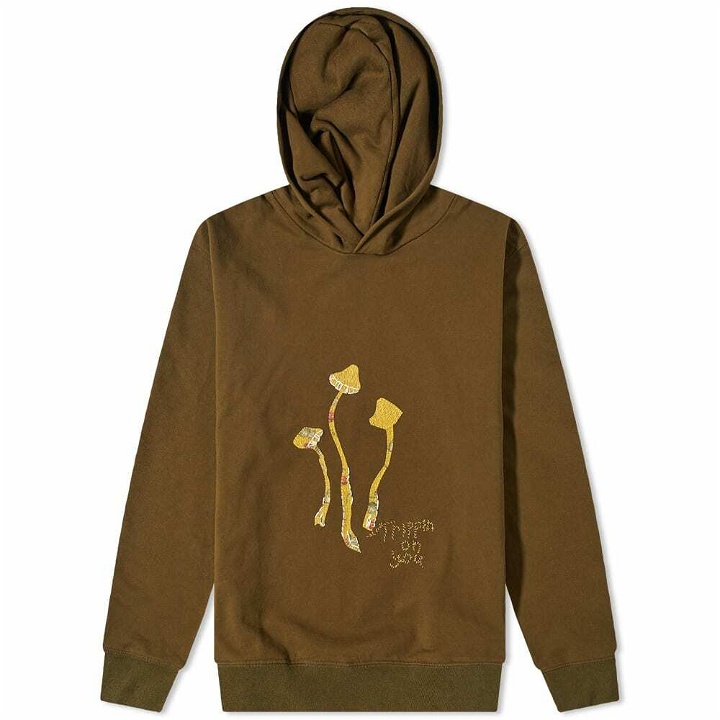 Photo: Maison Margiela Men's Trippin' On You Hoody in Military Olive