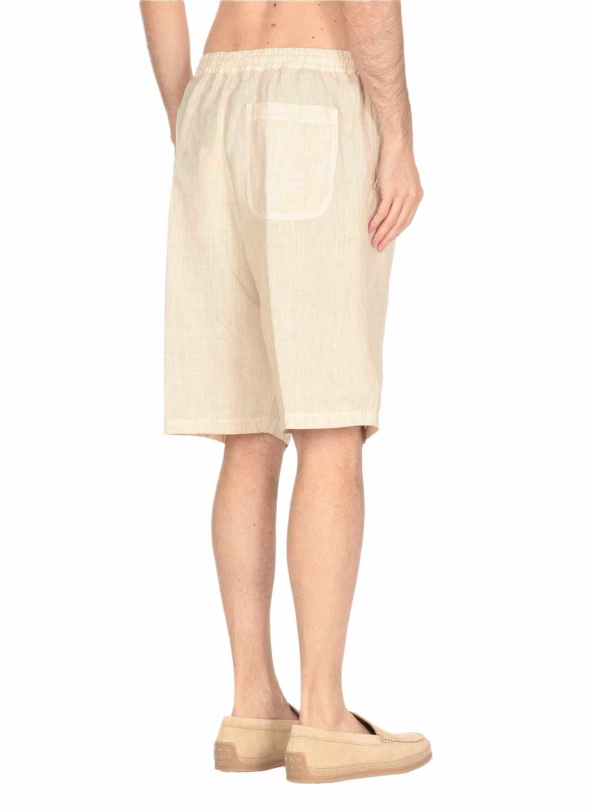 120% Lino Linen Bermuda Shorts