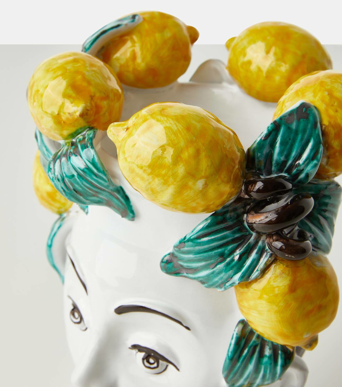 Les-Ottomans Lemon Woman ceramic vase