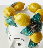 Les-Ottomans Lemon Woman ceramic vase