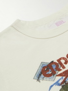 ERL Kids - Printed Cotton-Jersey T-Shirt - White