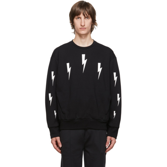 Photo: Neil Barrett Black Halo Bolts Sweatshirt