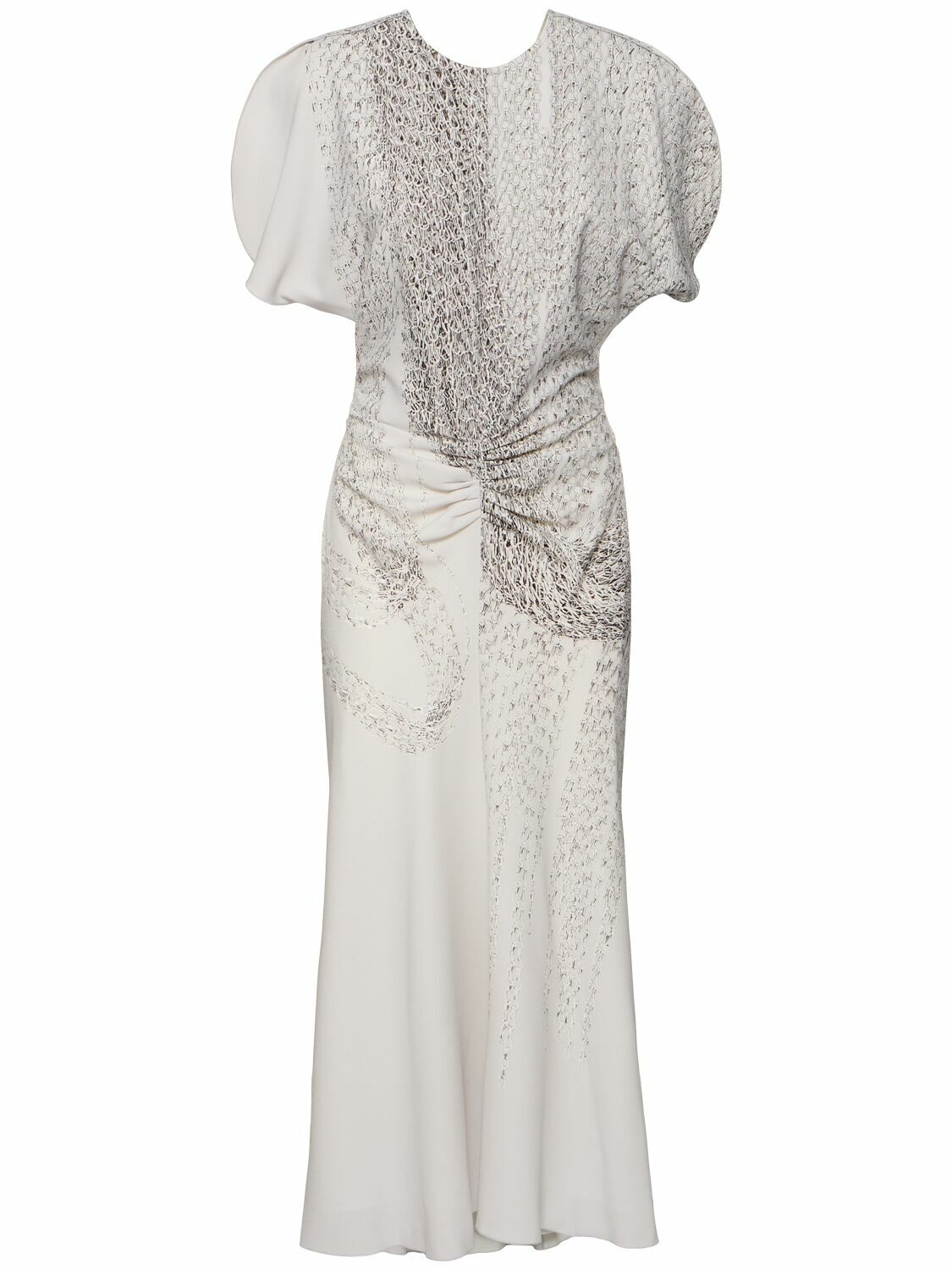 victoria beckham gathered waist floor length dress Gathered Waist Gown main image 0