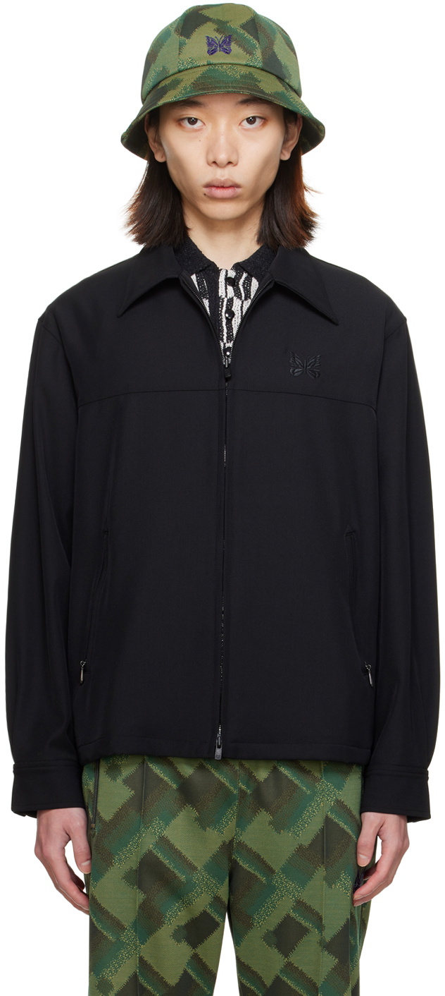 NEEDLES Black Sport Jacket Needles