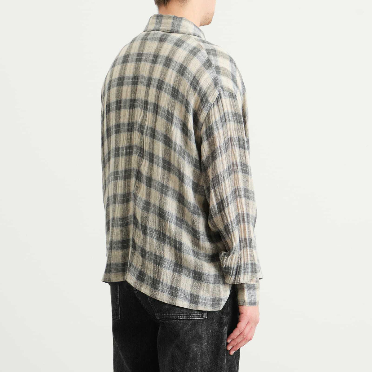 Won Hundred Men's Maza Check Overshirt in Eiffel Tower