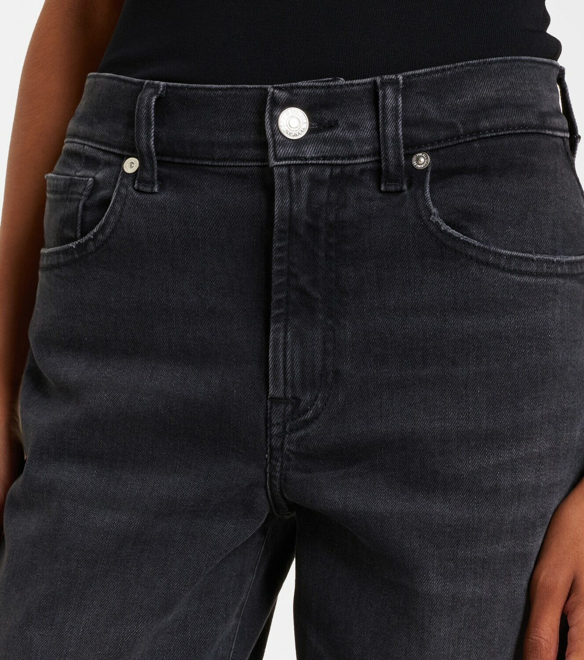 7 For All Mankind Stovepipe straight jeans