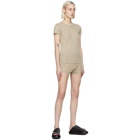 Frenckenberger Beige Cashmere Perfect T-Shirt