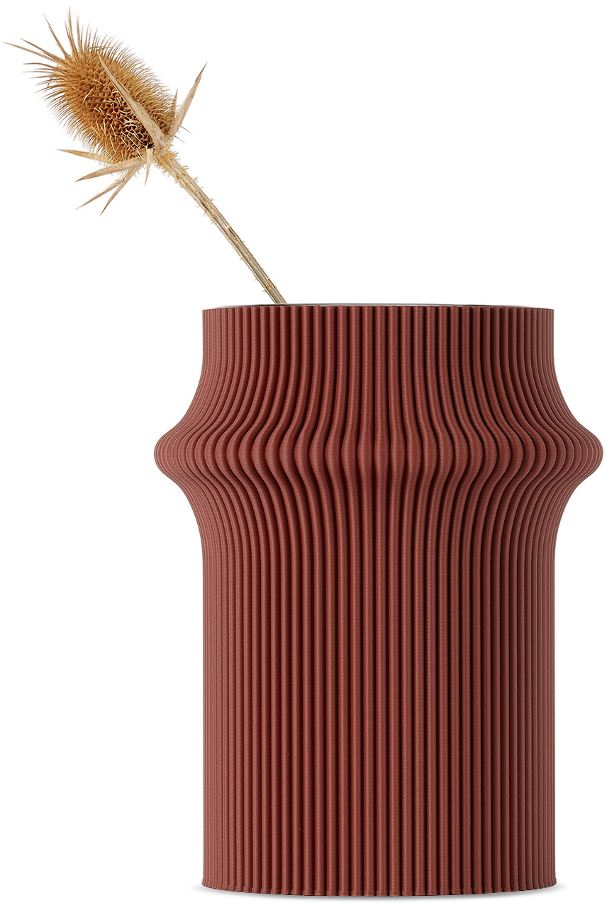 Sheyn Red Zayl Vase