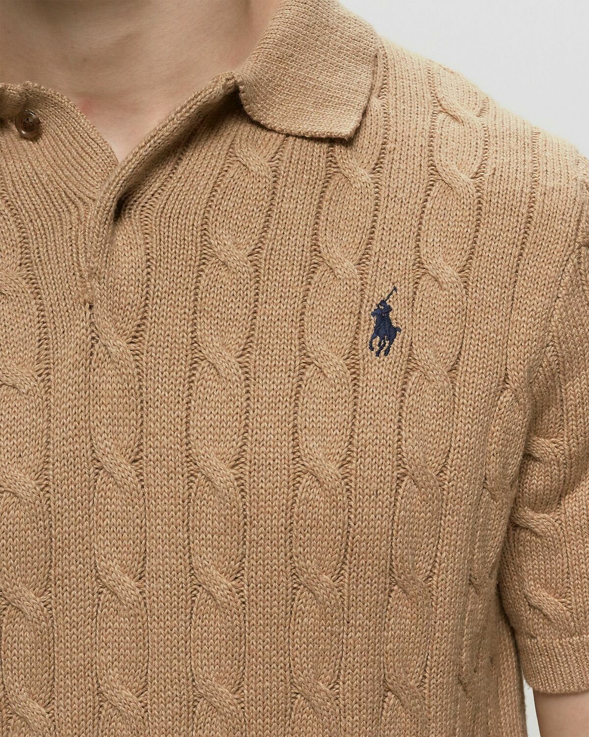 Polo Ralph Lauren Sscblplcktpp S/S Polo Shirt Brown Polos