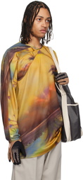 Kiko Kostadinov Yellow & Brown Fox Racing Edition Printed Tunic T-shirt