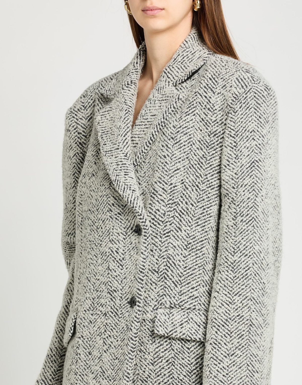 Remain Birger Christensen Womens Coat Light in Grey
