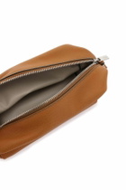 VALEXTRA leather crossbody bag Brown