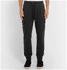 Dolce & Gabbana - Tapered Loopback Cotton-Jersey Sweatpants - Charcoal