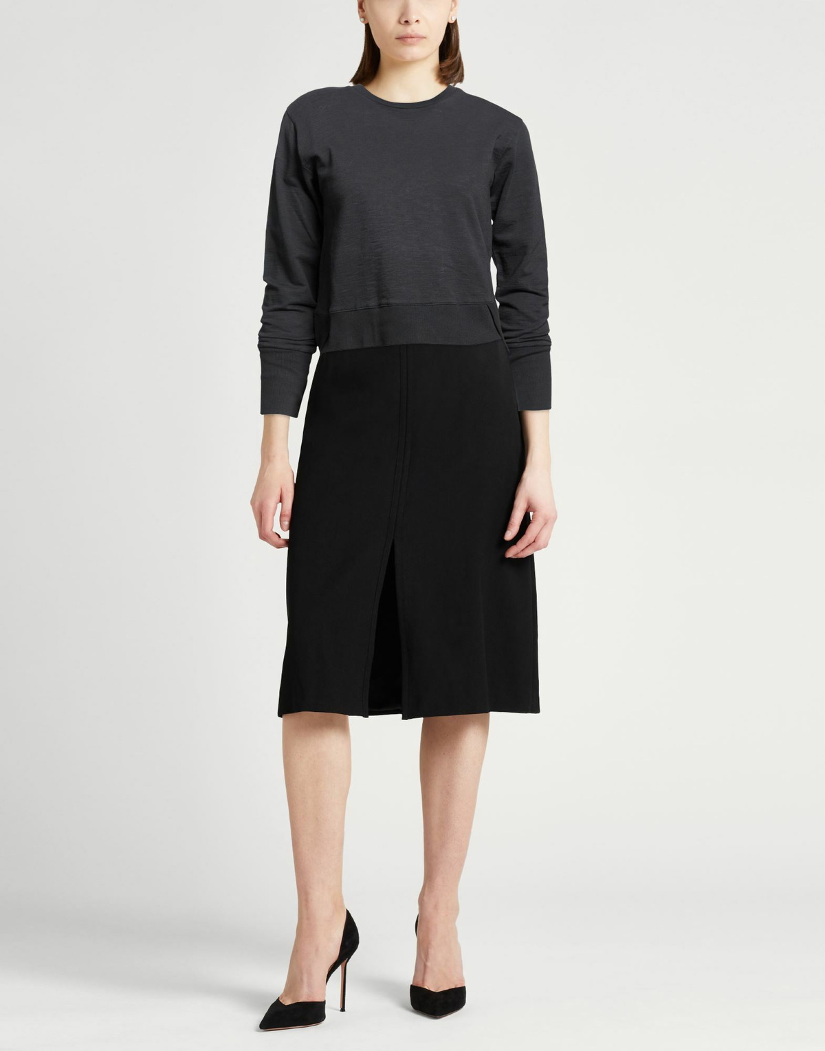 Crossley Womens Sweatshirt in Black