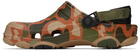 Crocs Tan Classic All-Terrain Camo Clogs