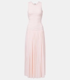 Jil Sander Shirred maxi dress