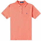 Polo Ralph Lauren Men's Spa Terry Polo Shirt in Red Reef